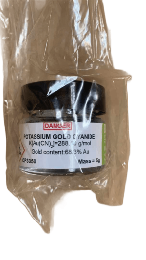 POTASSIUM GOLD CYANIDE 5G