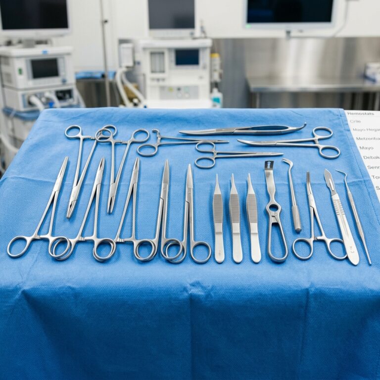 Stainless Steel Surgical Forceps