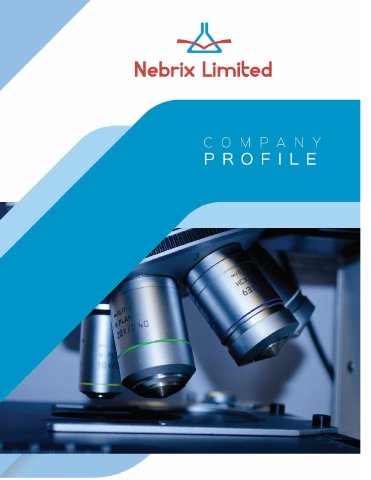 First page of Company profile